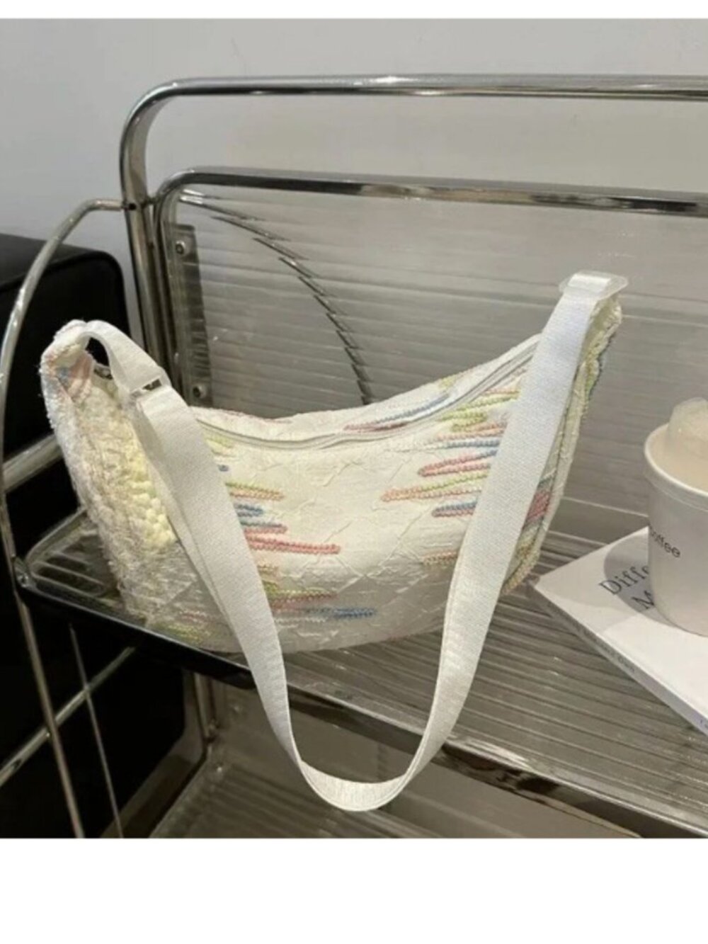 Small Nylon Crossbody Bag - Picture 5 of 11